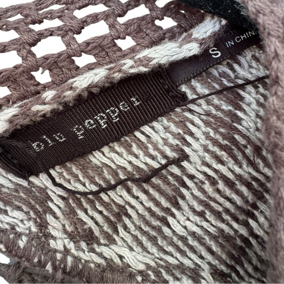 Blu Pepper Brown Bohemian Crochet Wrap size Small - Picture 8 of 8